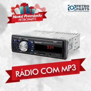 Natal Premiado Petroparts - Rádio com MP3